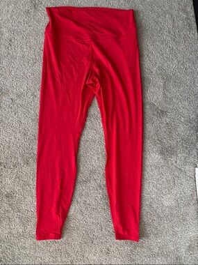 all in motion Red High-Waist Leggings